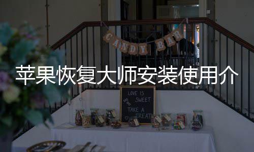 介绍大师苹果安装恢复使用